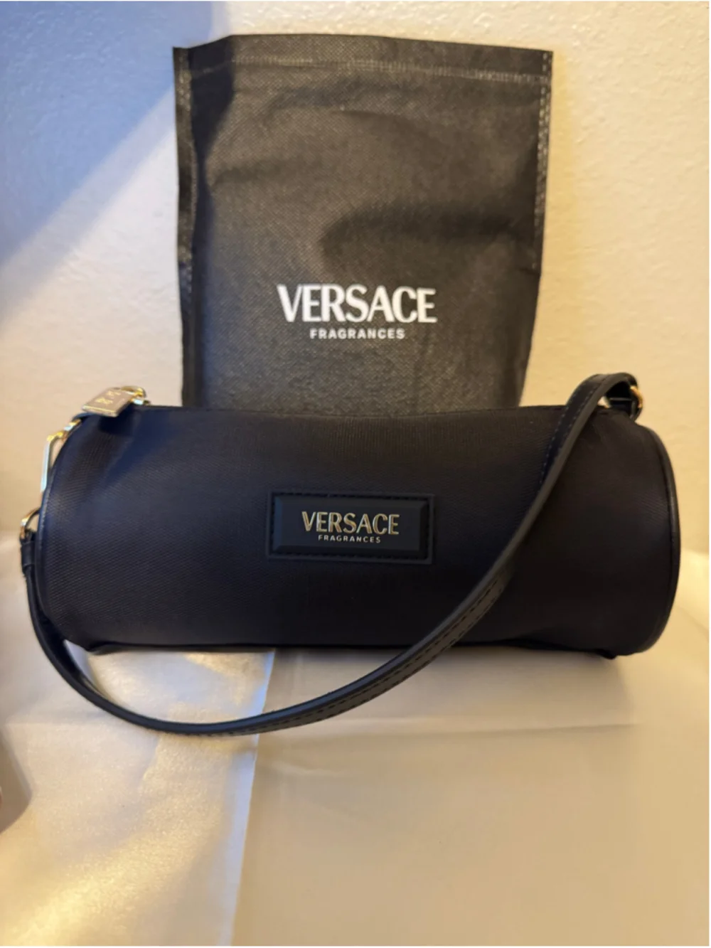 Versace Mini Barrel shoulder bag
